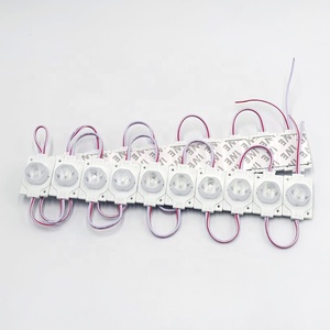 แผงวงจรไฟ LED แบบขอบ12V แผงวงจรไฟด้านข้างเป็นแผงวงจร SMD โมดูล3LED 1.5W 3030 LED ขนาด48X29 ABS PCB - Product Image 2