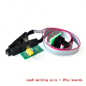 Adaptador de Clip de prueba de programador Universal de 8 pines de cuerpo estrecho ancho SOP8 BIOS IC Socket Burning 8-Pin Universal IC Socket Burning - Product Image 5