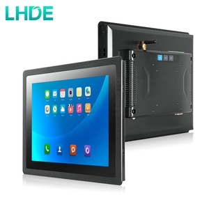 10.1インチアルミニウム埋め込み/ウォールマウントWin10/Android12/Linux RK3568 2 32gb10ポイント容量性タッチスクリーン産業用パネルPC - Product Image 1