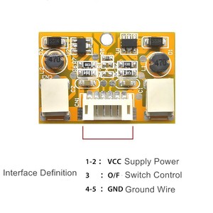 Inversor de placa de corriente constante LED de un solo puerto de salida universal de 9,6 V de fuente de alimentación de 2/1 para luz LED
