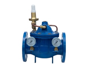 Ductile Iron <strong>Pilot</strong> Operated Check Valve <strong>Low</strong> Pressure Water Control Valve Hydraulic Valve - Product Image 1
