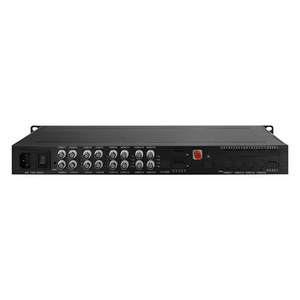FC 20km 1310nm 16CH BNC port ottico analogico convertitore video a fibra per IP di monitoraggio - Product Image 1