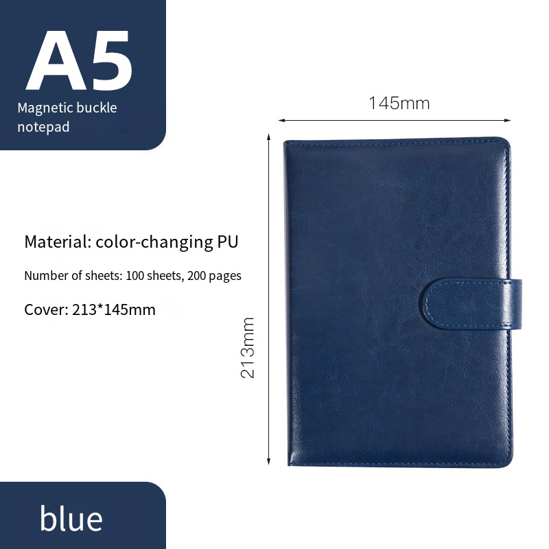 03-A5 diary blue