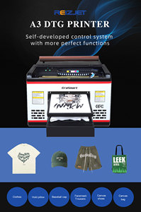 Reizjet Dtg T-Shirt Kleidungs stücke Drucker Kleidung Plotter A3 A4 Drucker Druckmaschine Preis - Product Image 3