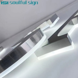 3D thiết kế cá nhân thư kênh công ty Logo biển hiệu tùy chỉnh Backlit dấu hiệu kinh doanh cho khách sạn cửa hàng trung tâm mua sắm - Product Image 5