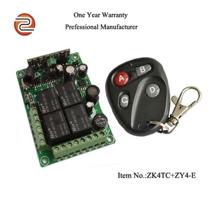 12 V Mini-Relay kabelloser Schalter Fernbedienung 1 Kanal RF 433 Mhz Sender und Empfänger Relaisschalter