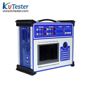 New Version Large Screen Windows System Six Phase Protective Relay Tester with PC Operation <strong>Software</strong>