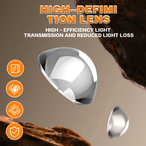 ที่กำหนดเอง2.5นิ้วเลนส์ LED โปรเจคเตอร์ H4 Bi ไฟหน้า LED H7ไฟหน้า LED ขนาดเล็กโคมไฟหัว LED H8โปรเจคเตอร์2.5 - Product Image 6