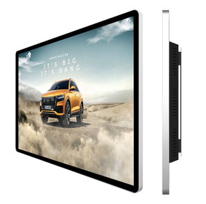 Rete WiFi 55 pollici Android sistema digitale Menu ristorante Monitor 4K TFT LCD Ad montaggio a parete digitale ascensore pubblicità SDK - Product Image 1