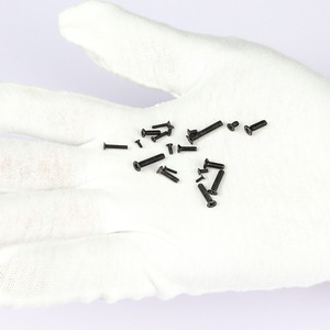 碳钢M1.4 M1.7 M2 M2.5 M3十字平头机螺丝分类交叉沉头机螺丝 - Product Image 5