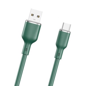 JOKO 1M 2.4A TPE软扁平数据线，带<span class=keywords><strong>usb</strong></span>-a至Micro/<span class=keywords><strong>8</strong></span>针/Type-C连接器，用于手机充电和数据传输