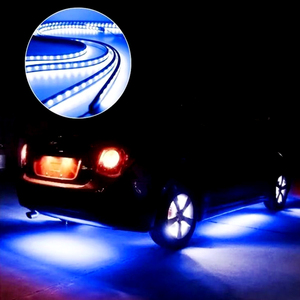 Car Under Light h App Control RGB <strong>Led</strong> Strip Light <strong>24</strong>&quot;<strong>x</strong> 4+59&quot;<strong>x</strong> 2 Underglow Waterproof IP68 Strip Light Kits