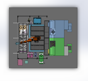 GP7 Nutzlast 7KG Works pace 2701mm Roboter Werkzeug maschine Laden und Entladen Anwendung Autoteile Industrie - Product Image 4