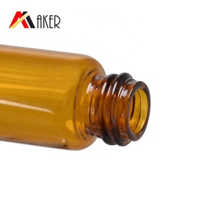 Amber <strong>2.5ml</strong> 5ml 10ml Small Empty Perfume Essential Oil Roll on Glass Tube <strong>Bottle</strong> <strong>with</strong> Stainless Steel Roll-on Roller Ball <strong>Cap</strong> - Product Image 4