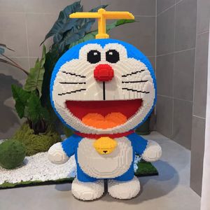Bán Buôn Tùy Chỉnh Kim Cương Mirco Hạt 3D DIY Mô Hình Doraemon Phim Hoạt Hình Con Số Xây Dựng Khối Mini Câu Đố Bộ Đồ Chơi - Product Image 5
