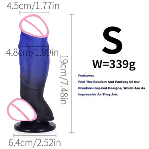 Xl Sexy Silicone Dildo grande cazzo enorme pene G-Spot stimolazione donna masturbatore - Product Image 1