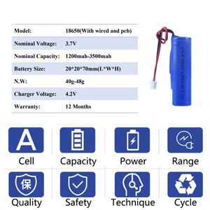 3S3P 11.1V 2 9000毫安时3.7V 22.2V 5S2P 13S5P 10S4P 18.5V 7.4V 4000毫安时2S2P 5S1P 4.2伏锂离子32V 12v 18650锂电池组 - Product Image 4
