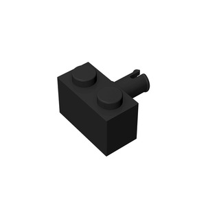 Bloque de construcción de plástico 2458 ladrillo 1x2 de un solo lado con ladrillo de perno liso educativo 44865 juegos de ladrillos MOC Diy para juegos de niños - Product Image 2