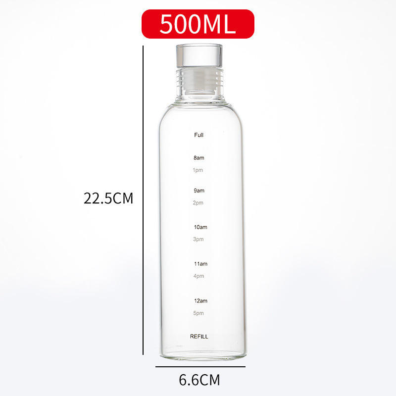 500ml has a scale