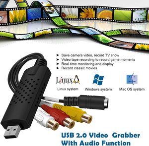 视频抓取USB捕获卡将Hi8 VHS转换为数字DVD，用于Windows PC音频视频数字化转换器适配器 - Product Image 4