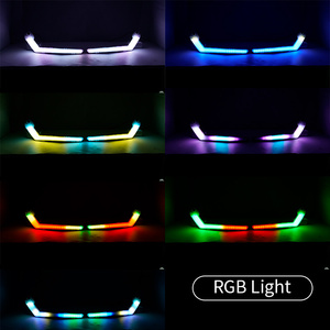 RGB çok renkli değişen sol ve sağ Led İmza işık dönüş flaş ışığı Can-am Maverick Sport Trail X3 için Amber 12V 30W - Product Image 5