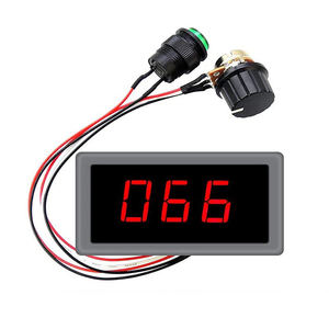 DC 6V 12V 24V 5A Einstellbarer PWM DC Motor drehzahl regler CCM5D LED Digital anzeige Stufenloser Drehzahl regler - Product Image 1