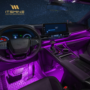 2025 yeni 6 In1 evrensel ortam aydınlatma K3S LED şeritler kiti tüm araba modelleri için kolay kurulum ortam ışıkları durumu - Product Image 1