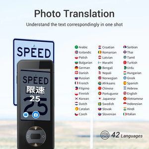 Dispositivo de traductor de idiomas AI W12 traducción en línea en 144 idiomas compatible con traductores inteligentes de voz de foto sin conexión - Product Image 4