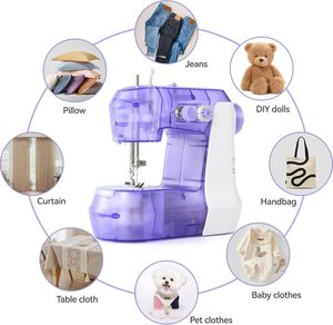 Portátil Mini <span class=keywords><strong>Overlock</strong></span> Sewing <span class=keywords><strong>Machine</strong></span> Automatic Manual Feed Mecanismo Zigzag Stitch Formação para Uso Doméstico Industrial
