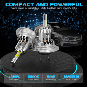 H7360オールインワンLEDヘッドライト電球キットオリジナルサイズ - Product Image 3