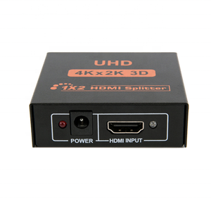 <strong>Switcher</strong> <strong>1</strong> in 2 Out 1080p 4kx2k 1x2 Hdcp 3d Splitter Power Signal Amplifier 4K *2K Full 3D <strong>1</strong> in 2 Out