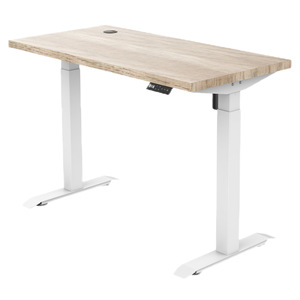 Mesa de juego ergonómica moderna de altura ajustable eléctricamente de doble motor, escritorio de ordenador, opción de asiento de pie para el hogar, oficina - Product Image 1