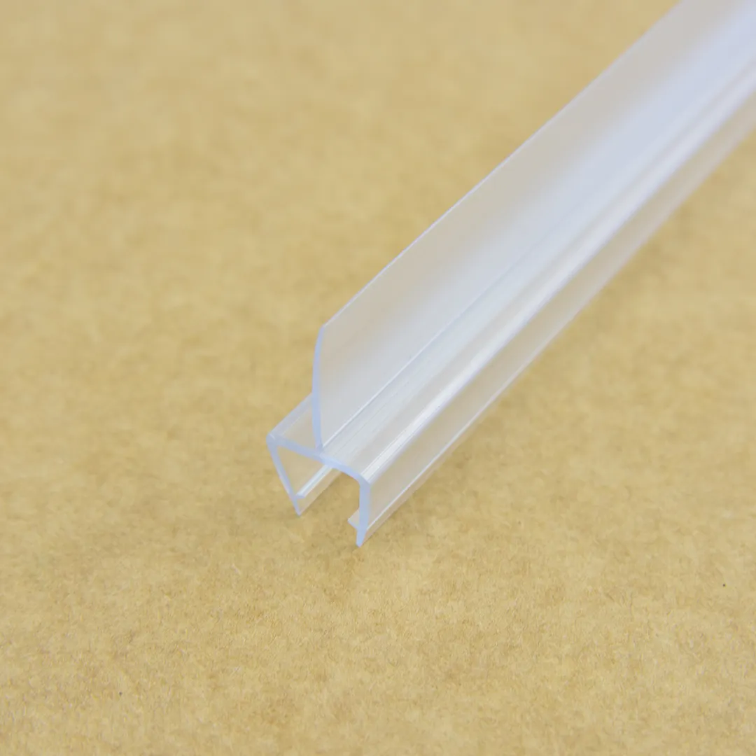 Striscia di paraurti impermeabile in plastica PVC di alta qualità per striscia di tenuta della porta della guarnizione in gomma del bagno
