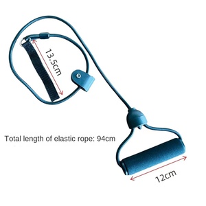 Strength Training <strong>Loop</strong> 5 Levels Resistance Bands with <strong>Handles</strong> Yoga Pull Rope &amp; <strong>Elastic</strong> Fitness Exercise Tube Band - Product Image 6
