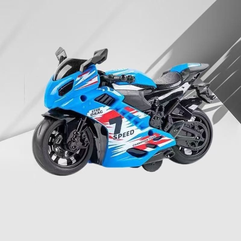 moto nue-bleu