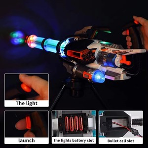 Automatic Gatling <strong>Blasting</strong> Soft Bullet Toy Gun for Kids,30 Soft Bullet Set,<strong>1</strong>*7.4V Li-Battery - Product Image 5