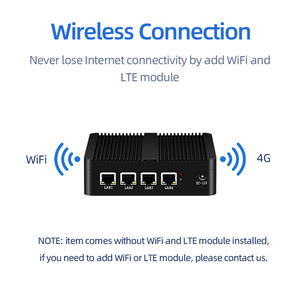 XCY Portable <strong>Embedded</strong> Mini PC 4 Lan Celeron N2830 Thin Client PC <strong>Computer</strong> Intel Baytrail Fanless Box 8GB Industrial - Product Image 3