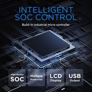 ソーラー充電コントローラGCSOAR 10A Pwmバッテリー用ソーラー充電コントローラ太陽エネルギー貯蔵システム - Product Image 3