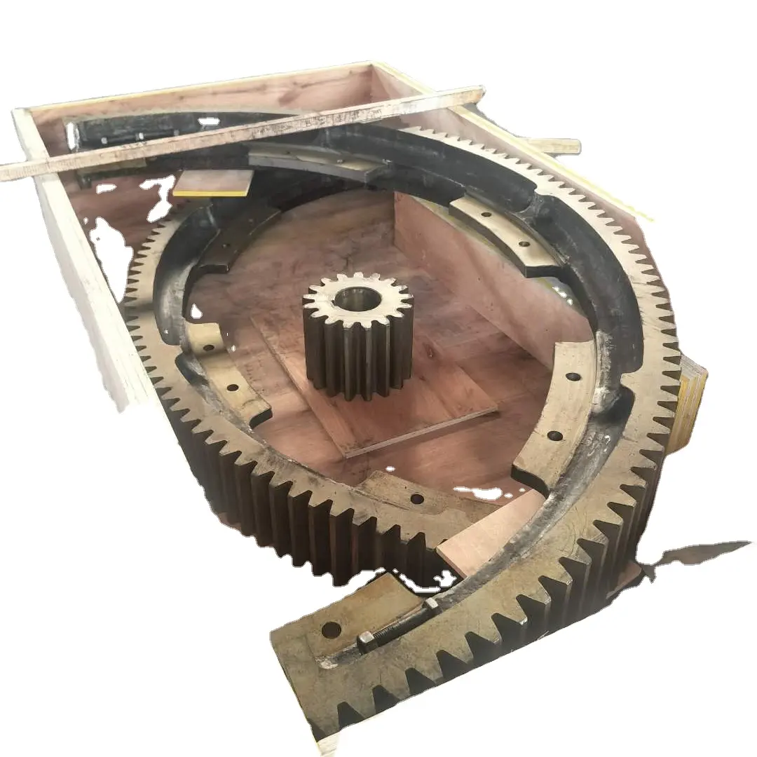 heavy duty Casting Steel ball mill spur wheel gear