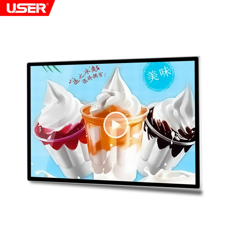 USER 21.5inch 32inch 43inch 55inch 65inch 75inch lcd android tablet kiosk wall mount touch screen monitor advertising display