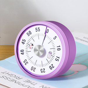SYH1235 Timer in plastica per bambini con pulsante Stop Design conto alla rovescia per uso cucina in aula - Product Image 3