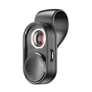 Süper telefon kamera 100X makro Lens büyüteç dijital cilt güzellik LED mikroskop Lens ile evrensel kelepçe - Product Image 4