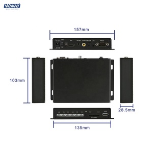 MPC1005-1WINHI Super Economy Advertising Marketing Equipment Optical 5.1 Audio USB Video <strong>Decoder</strong> Digital Display Player