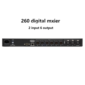 2024 New Arrival 2 <strong>Input</strong> 6 <strong>Output</strong> Speaker <strong>Management</strong> Audio Digital Processor - Product Image 2