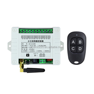 Telecomando per porta del Garage 433MHz controllo del cancello a 4 canali per telecomando dell'allarme dell'apri del comando del Garage - Product Image 1