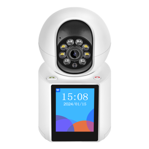 Icsee 2MP Smart Wifi Interior Baby Monitor Cámara Pantalla de 2,8 pulgadas con resolución de 1080p Videollamadas Sistema de seguridad de intercomunicación - Product Image 1