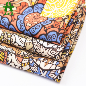 Mulinsen Textile 30s Challis 100印花人造丝面料 - Product Image 1