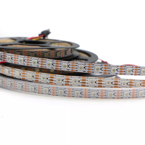 Адресуемая WS2813 пикселей WS2812B RGB полноцветная светодиодная лента индивидуально цифровая программируемая SPI DMX512 умная Светодиодная лента - Product Image 1