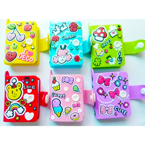 Custom <strong>Colorful</strong> Block Design Students Silicone <strong>Notebook</strong> Promotion Pvc Soft Rubber <strong>Notebook</strong> Custom <strong>Notebook</strong> <strong>with</strong> Pocket - Product Image 2