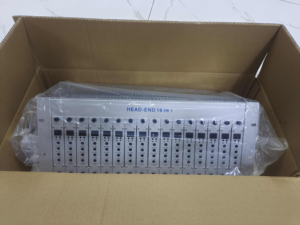 Modulador de RF analógico CATV, 16 canales HD, cabecera de entrada 16 en 1, modulador analógico Av Rf, modulador ágil analógico de 16 canales fijos - Product Image 3